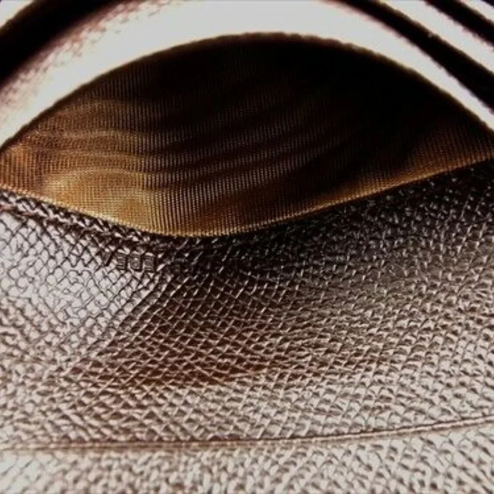 Bvlgari Wallet Purse Folding wallet Brown leather Woman Authentic Used - Picture 8 of 8